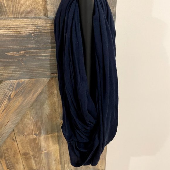 Navy Blue American Eagle Wrap Scarf